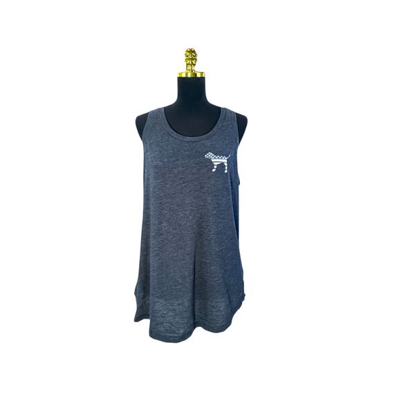 Victoria's Secret PINK Sequin Dog Tank Top - Size L - Picture 2 of 6